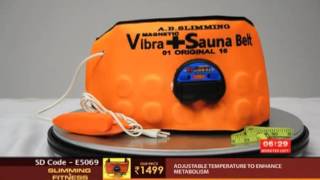 Slimming and Fitness Sauna Belt1499 SampH [upl. by Aratehs824]