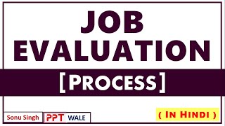 JOB EVALUATION PROCESS IN HINDI  Concept amp Process  HRM  BBAMBABcom  ppt [upl. by Etnud826]