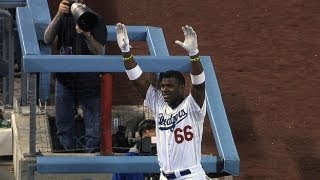 Yasiel Puigs impressive debut week [upl. by Acima127]