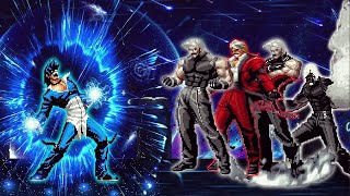 KOF Mugen Elster Iori Vs WF Rugal Team [upl. by Nelaf]