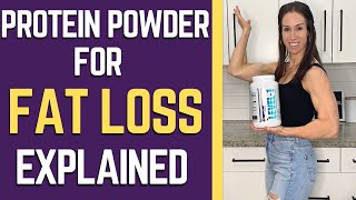 How To Use PROTEIN POWDER For WEIGHT LOSS And MUSCLE GAIN [upl. by Almira]