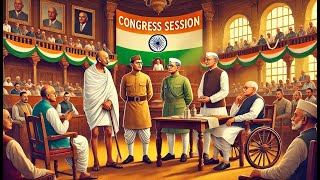 Journey Through Historic Congress Sessions Key Moments in Indias Freedom Struggle history upsc [upl. by Kuhlman]