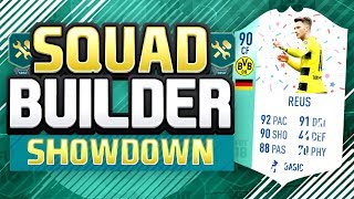 FIFA 18 SQUAD BUILDER SHOWDOWN  FUT BIRTHDAY MARCO REUS  FIFA 18 Ultimate Team [upl. by Odlabso]