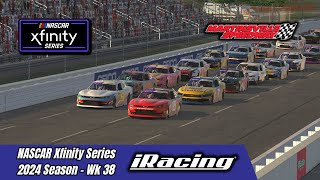 NASCAR iRacing Xfinity Series at Martinsville Speedway [upl. by Jauch158]