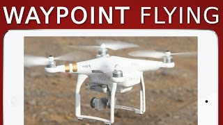 How to fly Waypoints  DJI Phantom Mavic Spark [upl. by Uella]