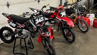 2023 Pitbike Season Build Update [upl. by Va292]