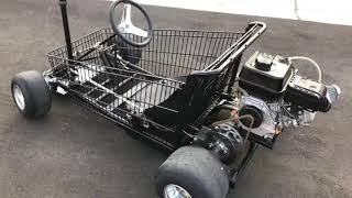 Shopping cart go kart [upl. by Kirkwood]