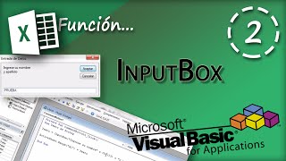 Función InputBox  VBA Excel 2013 2 [upl. by Yenmor]