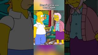 Homer finds out his fathers secret thesimpsons simpsons cartoon funny homersimpson [upl. by Jaycee]