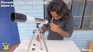 Best Cheapest Mini Telescope 125x Zoom  50500 AZ Powerful Refractor Telescope  Anand Traders [upl. by Oicirtap]