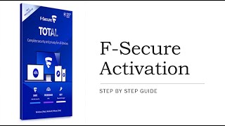 How to Activate F secure from F secure Account [upl. by Irma]