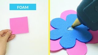 7 Foam Craft Ideas  AMAZING DIY CRAFTS WITH FOAM SHEET [upl. by Bullard]