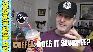 7Elevens NEW Coffee Slurpee REVIEW ☕ [upl. by Kyriako]