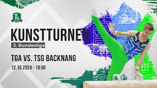 TG Allgäu vs TSG Backnang  3 Bundesliga Kunstturnen  Deutsche Turnliga [upl. by Aytac291]