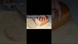 shorts Easiest Homemade Noknead Brown Bread  Simple whole wheat recipe [upl. by Martelle417]