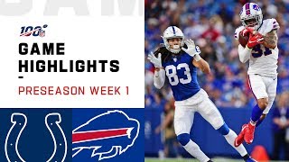 Colts vs Bills Preseason Week 1 Highlights  NFL 2019 [upl. by Win]