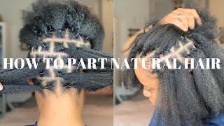 DETAILED Parting Tutorial  How To Get The Perfect Parts [upl. by Kerril985]