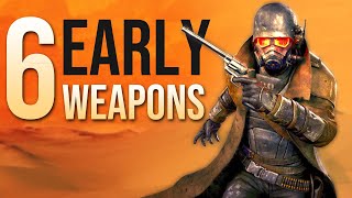 Fallout New Vegas – 6 Unique Weapons to Get EARLY for the Best Start [upl. by Arvell735]