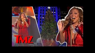 Isolated Audio From Mariah Carey’s Live Performance  TMZ [upl. by Harwell]