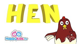 Hen  Learning Songs Collection For Kids And Children  Happy Kids  Jungle Beats [upl. by Ennyleuqcaj314]