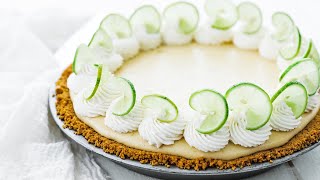 Perfect Key Lime Pie Recipe with Fresh Key Lime Juice [upl. by Dermott]