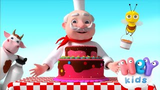 El Cocinero 🍰 Cancion Infantil  HeyKids Español [upl. by Lily]