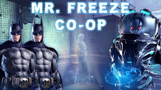 Defeating Mr Freeze Together COOP Hard Difficulty  Batman Arkham City [upl. by Sarchet587]