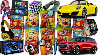 Latest Snacks Collection🤑Rc Bike Goku SpiderMan Pokemon Rc Toys Gun Pens Spinner Truck JCB [upl. by Odessa198]