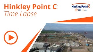 Hinkley Point C timelapse  2016  2020 [upl. by Ion]