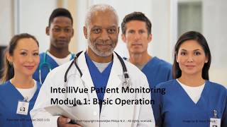 Philips IntelliVue Patient Monitoring  Basic Operation [upl. by Eilliw]