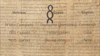 The Ancient Hebrew Alphabet  Lesson 23 – Ghayin [upl. by Sollows]