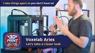 A Closer Look at the Voxelab Aries 3D Printer [upl. by Anaynek468]