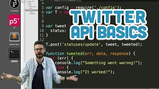 154 Twitter API Basics  Twitter Bot Tutorial [upl. by Ennair]