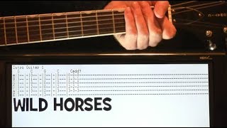 The Sundays Wild Horses Guitar Chords Lesson amp Tab Tutorial Tutorial Rolling Stones Cover [upl. by Marcus704]