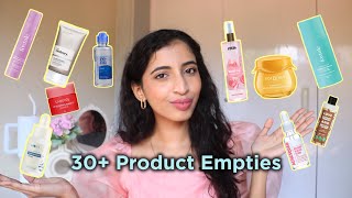 I emptied 30 Skincare to tell you which ones the best  Urvee [upl. by Macguiness]