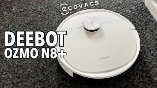 ECOVACS DEEBOT OZMO N8 Powerful NextGEN 2in1 Robot Vacuum Cleaner with TrueMapping Technology [upl. by Euqinoj]