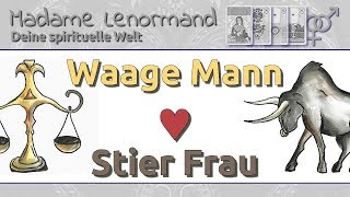 Waage Mann amp Stier Frau Liebe und Partnerschaft [upl. by Arehahs]