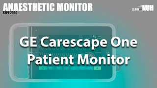 GE Carescape One Patient Monitor [upl. by Casper]