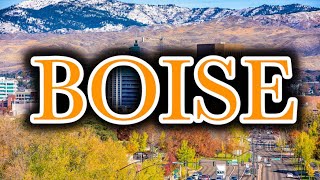 Boise Idaho Tour 4K [upl. by Niamrahc342]