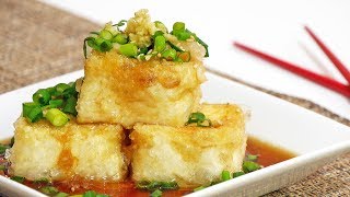 How to Make AGEDASHI TOFU Deep Fried Tofu Recipe [upl. by Fabria474]