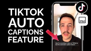 How to Use Auto Captions on TikTok Turn On Subtitle Videos Feature [upl. by Mara]