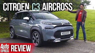 NEW 2021 Citroen C3 Aircross review the most comfortable crossover you can buy  Auto Express [upl. by Orlena179]