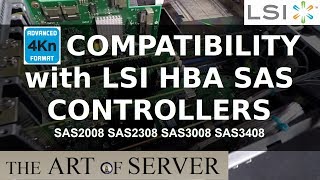 4Kn compatibility with LSI SAS controllers [upl. by Atse]