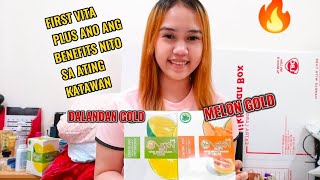 ANO ANG MGA BENEFITS NG FIRST VITA PLUS DALANDAN GOLD AT MELON GOLD [upl. by Mlehliw]