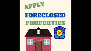 FORECLOSED PROPERTIES I Paano Mag apply I Pag IBIG Fund [upl. by Einnaffit]