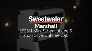 Marshall 2525H Mini Silver Jubilee Amp Head and 2536 Silver Jubilee Cab Demo [upl. by Jedlicka]