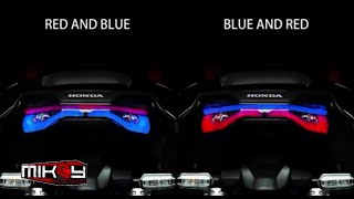 Honda ADV 150 taillight DEMO [upl. by Lavicrep437]