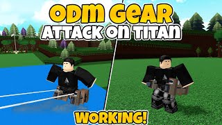 WORKING ODM GEAR TUTORIAL  build a boat for treasure  Roblox [upl. by Lareine]