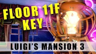 Luigis Mansion 3 Floor 8 key How to get into F8 [upl. by Heigho]