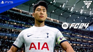 FC 24  Tottenham vs West Ham  Premier League 2324 Full Match  PS5™ 4K60 [upl. by Wulfe35]